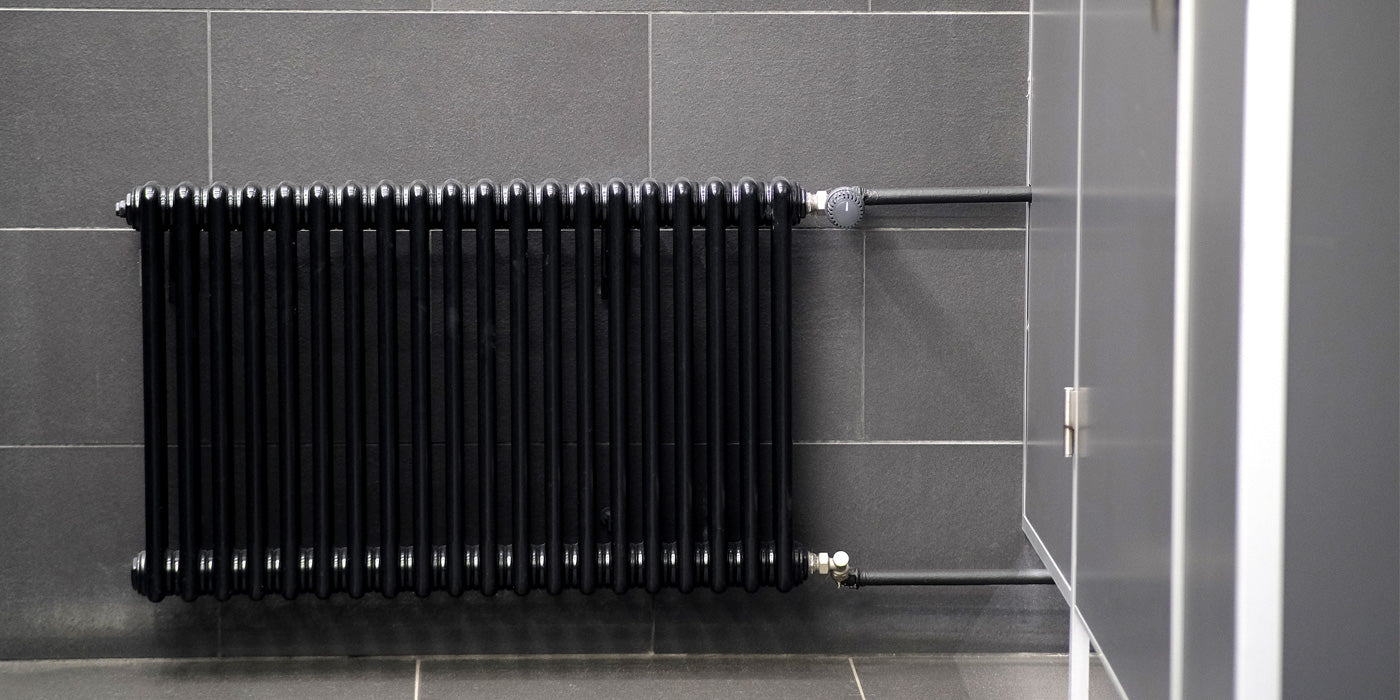Are darker radiators more efficient