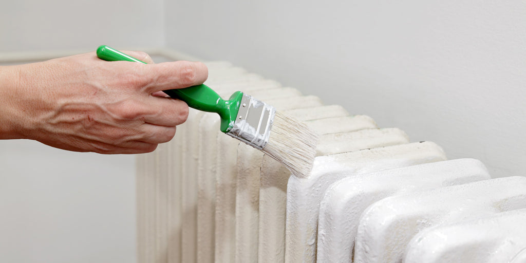 How to paint a radiator using Little Knights Radiator Paint
