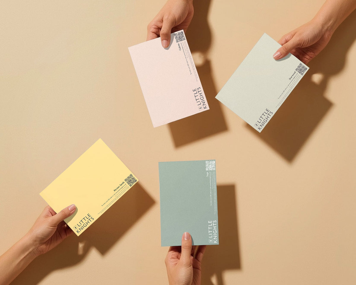 Why sampling is so important when choosing your colour