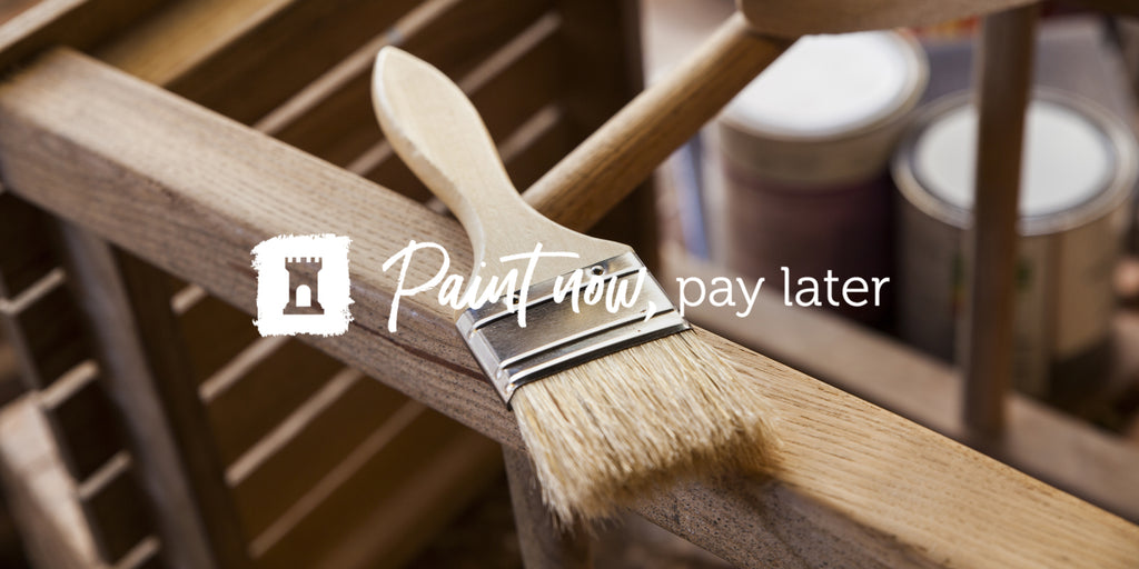 Introducing our new ‘paint now pay later’ options