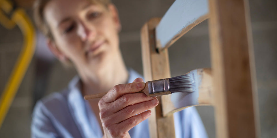 how to paint indoor wooden furniture