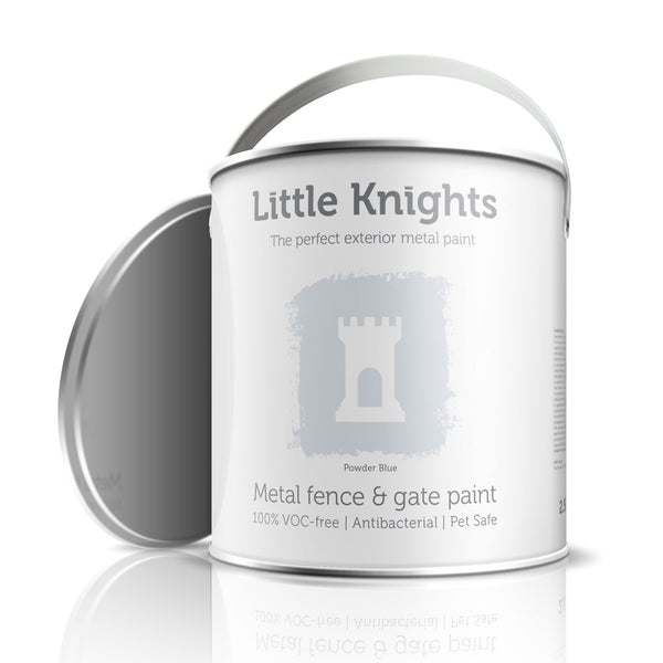 Powder Blue - metal paint - 100ml Sample Tin