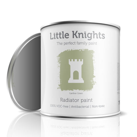 Gardner Green - Radiator paint - 100ml Sample Tin